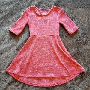 Red Rhinestone Faded Glory Dress
